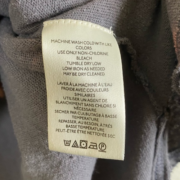 Free People Graphic Tee Plaid Sleeve Layered Shirt Dress Gray - Picture 8 of 9